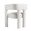 Contemporary Designed Fabric Upholstered Accent Chair Dining Chair For Living Room, Bedroom, Dining Room (Set of 2) - Beige - Image 3