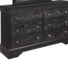 Shaker - Crocodile Metallic Dresser - Gray - Image 2