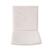 Contemporary Fabric Dining Chairs (Set of 2) - Light Beige / Walnut - Image 9