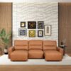 Grant - Triple Power Convertible Sofa - Cognac - Image 12