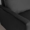 Plush Comfort Loveseat - Black - Image 24