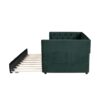 Twin Size Upholstered Tufted Daybed With Trundle - Green - Image 13