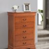 Traditional Style Storage Chest - Oak - Image 7