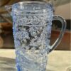 Paisley - Unbreakable Plastic Water Pitcher With Lid And Spout, Bpa Free, 2.5 Quarts - Blue - Image 4