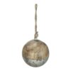 Christmas Ball Ornaments, Wood Decorative Hanging Ball Christmas Tree Ornaments For Holiday Party Decorations (Set of 4) - Brown - Image 18