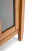 Warm Shaker - Medium Storage Media Cabinet - Light Golden Brown - Image 4