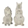 Resin Standing & Lying Down Squirrel Rustic, For Harvest Festival Fall Festival & Thanksgiving Table Decorations (Set of 2) - Antique Cream - Image 12