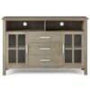 Kitchener - Tall TV Media Stand - Distressed Gray - Image 2