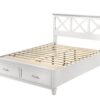King X Storage Bed - White - Image 2