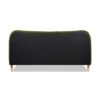 Roman - King Curved Headboard Upholstered Platform Bed - Olive Green - Image 5