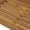 Farmhouse Style Outdoor Bench - Teak Acacia Wood - Image 14