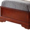 Twin Bed Charming Traditional - Cherry - Image 2