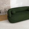 Andrew - Boucle Sofa - Dark Green - Image 14