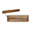 Wall Mounted Rounded Nightstand - Oak - Image 9