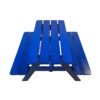 Durable Children's Dining Table And Chairs Set Multi Functional - Blue - Image 4