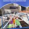 10Ft Climbing Dome For Kids Jungle Gym Apply To Park Dome Climber With Hammock Playground Equipment - Colorful - Image 5