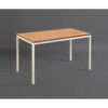 Harry - Contemporary Wood And Metal Computer Desk In With Construction - Oak - Image 6