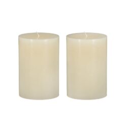 Unscented Soy Wax Candle (Set of 2) - Ivory