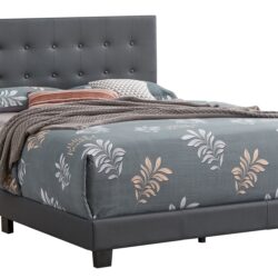 Caldwell - Queen Bed - Dark Gray