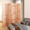 Panel Solid Wood, Folding Room Divider - Natural - Image 4