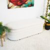 Cabana - Bench With Storage - Ivory - Image 3