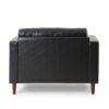Sophisticated - Club Chair With Birch Wood Legs - Black - Image 9