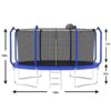 168.11" Trampoline With Basketball Hoop, Astm Approved Reinforced Type Outdoor Trampoline With Enclosure Net - Blue - Image 6