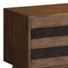 Clarkson - Low TV Stand - Rustic Natural Aged Brown - Image 3