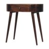 Rounded Small Console Table - Caramel - Image 8