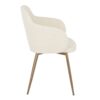 Boyne - Contemporary Chair (Set of 2) - Antique Copper / Cream - Image 3