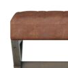 Salinger - Large Ottoman Bench - Distressed Saddle Brown - Image 6
