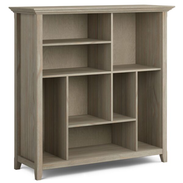 Amherst - Multi Cube Bookcase And Storage Unit - Distressed Gray
