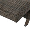 Salem - Wicker Chaise Lounge Chair Set With Faux Rattan Material - Mocha - Image 17