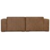 Rex - 2 Seater Sofa And Ottoman - Brown - Image 5