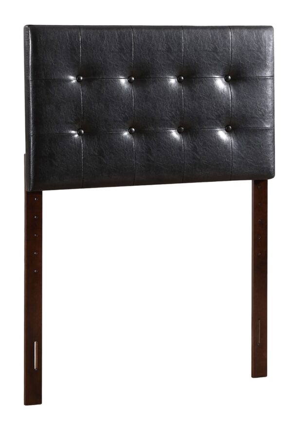 Super Nova - Twin Panel Headboard - Black