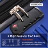Hardshell Luggage Sets 3 Piece Gradient Color Expandable Suitcase With Spinner Wheels And Tsa Lock Lightweight 20" 24" 28" Available - Blue / Light Blue - Image 14