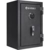 2.02 Cubic Ft Biometric Keypad Fire Resistant Safe - Black - Image 3