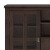 Artisan - Tall TV Media Stand - Dark Chestnut Brown - Image 7