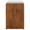 Pull Out Shoe Bench - Chestnut / Mud Linen - Image 7