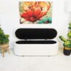 Cabana - Bench With Storage - Ivory - Image 5
