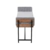 Kari - Farmhouse Bench - Black / Brown / Light Gray - Image 2