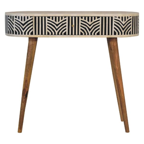 Inlay - Edessa Bone Console Table - Oak
