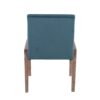 Carmen - Contemporary Chair (Set of 2) - Teal / White Washed - Image 5