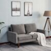 Plush Comfort Loveseat - Gray - Image 11