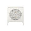 3 Drawer Cabinet With Hollow Carved 3 Drawer Dresser Storage Chest With Metal Handles For Entryway Living Room Bedroom - Beige - Image 11