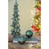 Christmas Ball Ornaments, Glass Decorative Hanging Ball Christmas Tree Ornaments, For Holiday Party Decorations (Set of 6) - Green - Image 8