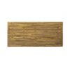 Acacia Wood Patio Dining Table, 69"L Rectangle Outdoor Table - Teak / Black - Image 9