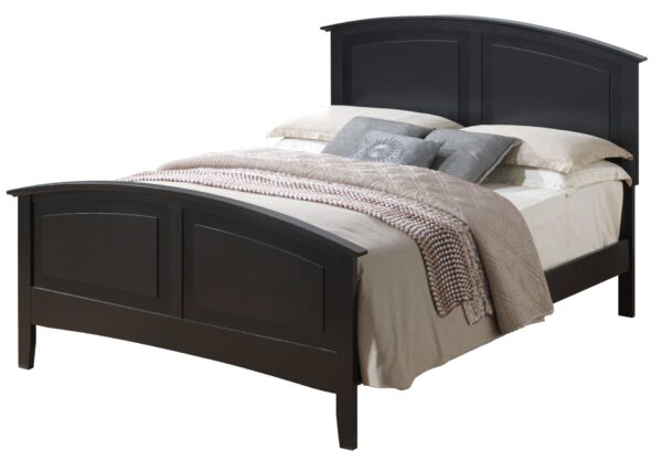 Full Bed Modern Farmhouse Design - Black