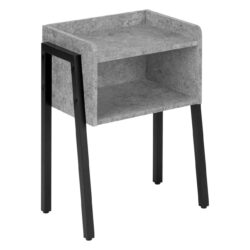 Accent Table Side, Contemporary Versatile Placement - Gray