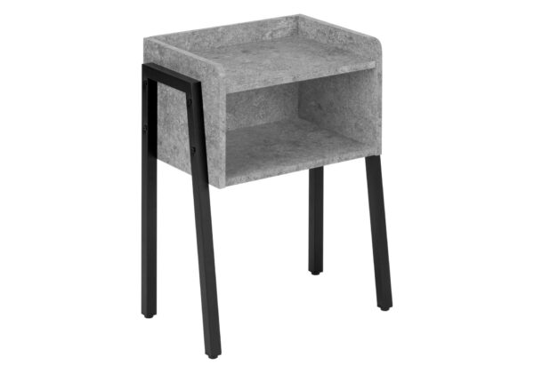 Accent Table Side, Contemporary Versatile Placement - Gray